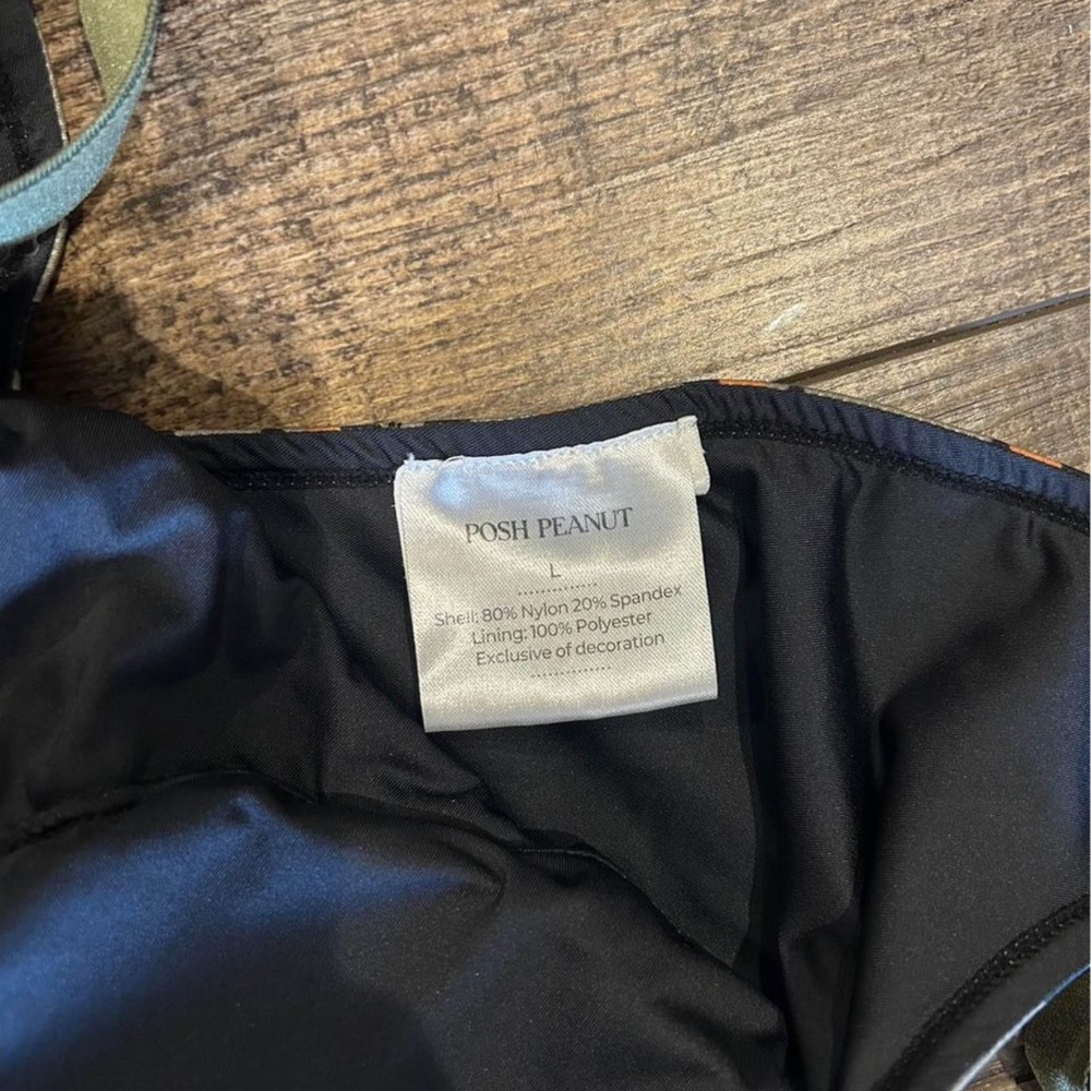Posh peanut large woman’s swimsuit